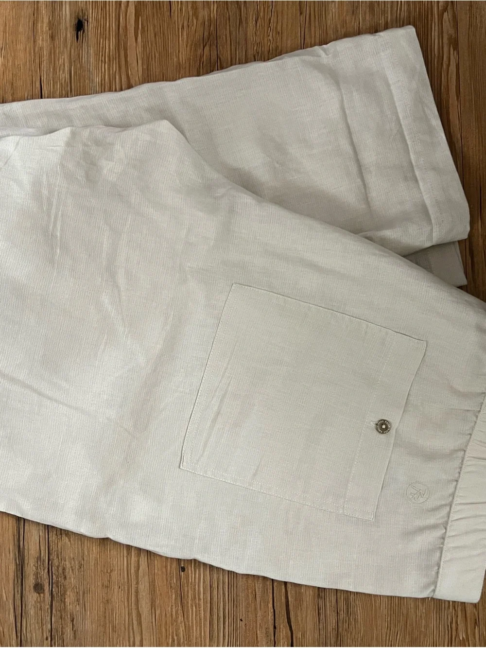 RailRiders LOA Love of Adventure Hemp Blend Pants Mens 2X White Elastic Waist